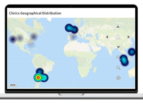 Clinics Geographical Distribution